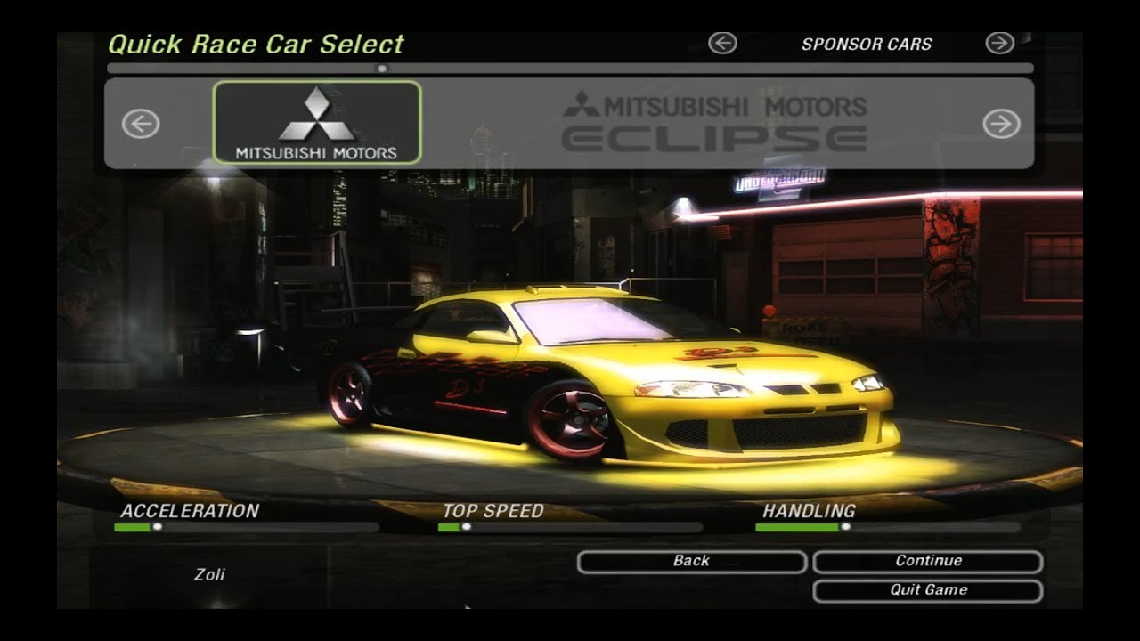 Need For Speed Underground 2 Unlock All Cars In Career Mode Pc